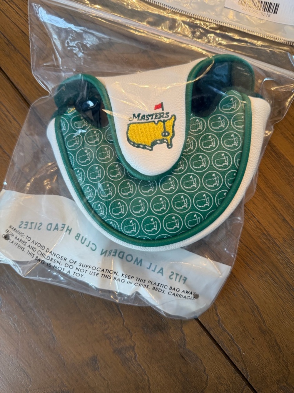 2026 Masters Mallet Putter Headcover Augusta National ⛳️